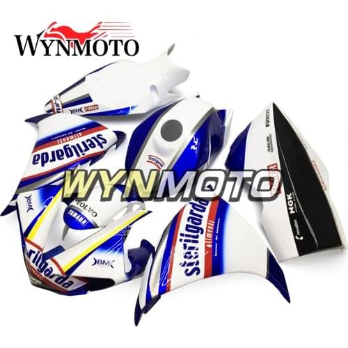 Full Fiberglass Racing Injection White Blue New Motorcycle Fairings For Yamaha YZF R1 Year 09 10 11 Fairing Kit Body Frames