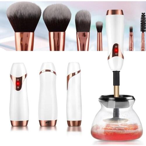 Professional Makeup Brush Cleaner Fast Washing and Drying Make up Brushes Cleaning Makeup Brush Tools and Machine