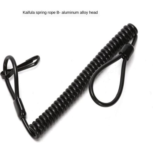 Molle Airsoft Coil Sling Military Backpack Hunt Pistol Tool Elastic Belt Spring Rope Lanyard Strap Handgun Shooting Seat Belt