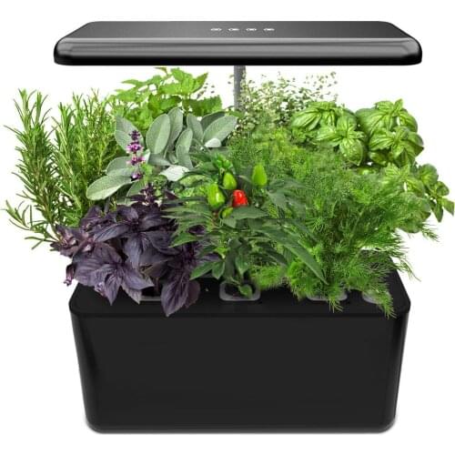 Hydroponic Growing System Indoor Herb Garden Kit With Led Grow Light Smart Garden Planter Home Kitchen Automatic Germination Kit