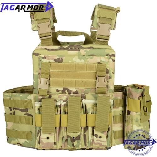 Tagarmor NIJ Level IIIA Molle Military Army Tactical Combat Bulletproof Vest Level 3A Security Training Ballistic Vest