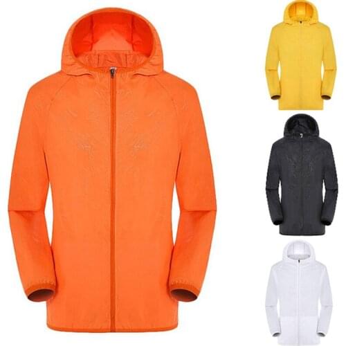 Women Casual Sun Protection Clothing Jackets Breathable Quick-drying Windproof Ultra-Light Rainproof Windbreaker Sports Coat