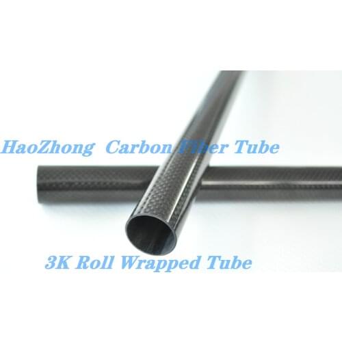 1-10pcs 7mm ODX 6mm IDX 500MM 3k Carbon fiber tube/Carbon Tubing/supplier/pipe/fibre tube 7*6 (Factory outlets) wing tube