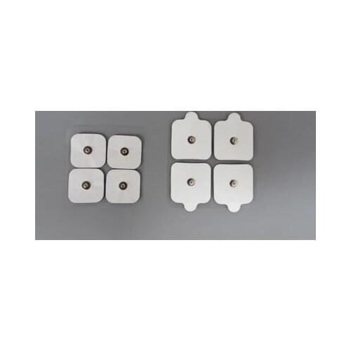40pcs(10sets) Self Adhesive Reusable Replacement Electrode pads for TENS/EMS Compex snap Wireless Muscle Stimulators 3.9mm Stud