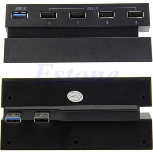 5 Ports USB 3.0 2.0 Hub Extension High Speed Adapter for Sony Playstation 4 PS4