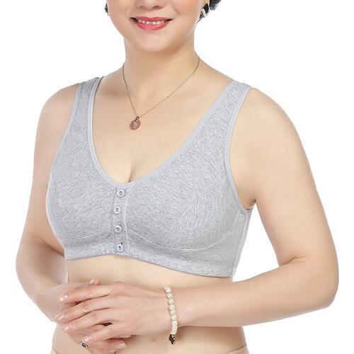 Womens Bra Front Closure Wireless Cotton Brassiere Sexy Underwear Vest Lingerie Bralette Tops A B C Cup