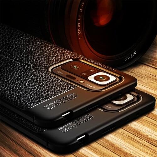 For Xiaomi Redmi Note 10 Pro Case Soft Bumper TPU Leather For Redmi Note 10 Pro Cover Capas For Redmi Note 10 Pro Fundas Cover