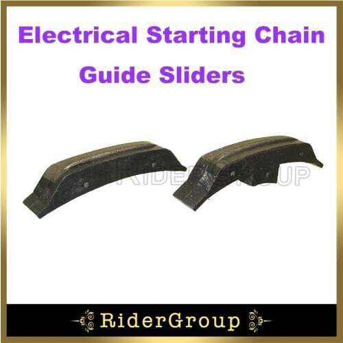 Black Electrical Starting Chain Guide Sliders For ZongShen ZS1P62YML-2 2V 190cc 212cc Engine Parts
