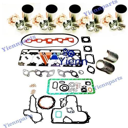 For Kubota F2803 Overhaul Rebuild Kit With Gasket Kit Cylinder Liner Piston Ring Bearing Set Tractor M4700 Engine Repair Parts