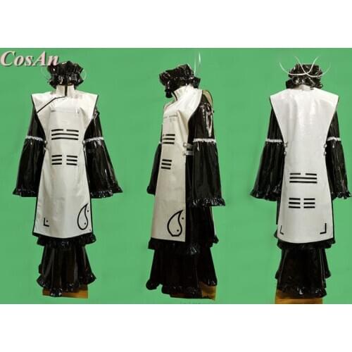 Game Touhou Project Yakumo Yukari Cosplay Costume Patent Leather Taoist Uniform Unisex Role Play Clothing Custom-Make Any Size