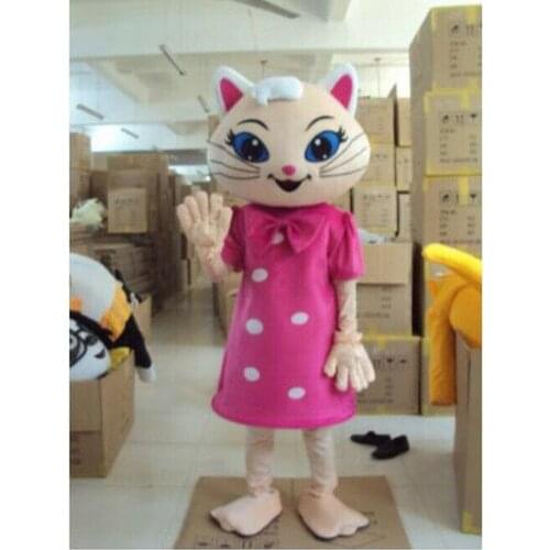Halloween Cat Mascot Costume Suits Cosplay Party Game Dress Apparel Cartoon Character Birthday Clothes Carnival Halloween Adults