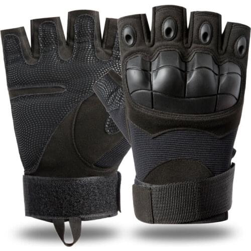 Motorcycle Gloves Breathable Half-Finger Racing Gloves Half-Finger Outdoor Sports Protection Riding Cross Dirt Bike Gloves