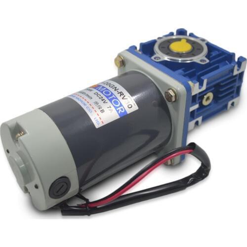 DC12V/24V 120W 5D120GN-NMRV DC gear motor worm gear gearbox high torque gear motor/mechanical equipment/conveyor belt/DIY motor