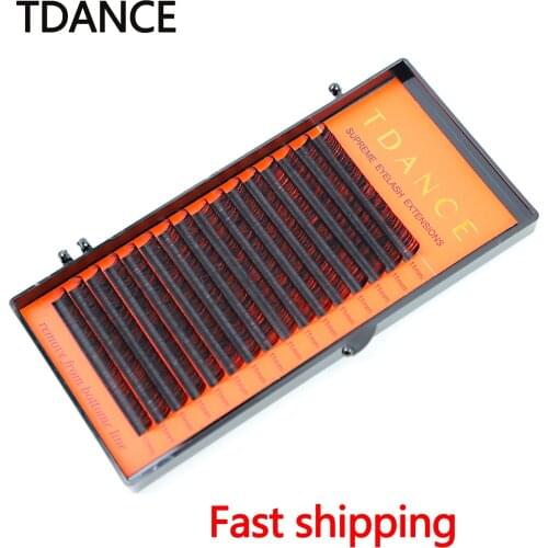 TDANCE Mink Eyelashes classical lashes Eyelash Extension Makeup Individual Eyelash High Quality Natural Soft Lashes Faux Cils
