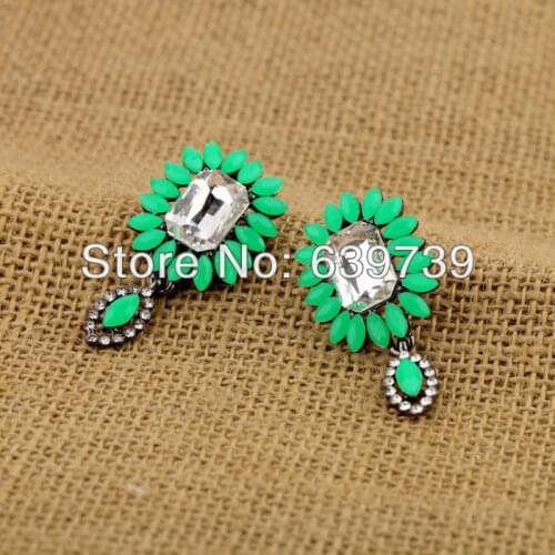 Bulk Price Ireland Morden Colourful Acrylic Earrings