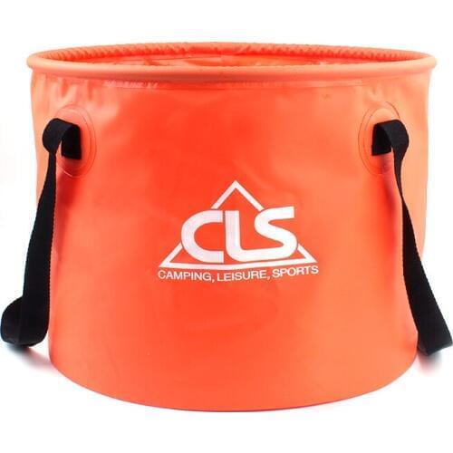 Portable Outdoor Travel Folding Camping Washbasin Basin Bucket Bowl Sink Washing Bag Water Bucket Retractable Fishing Bucket Bag