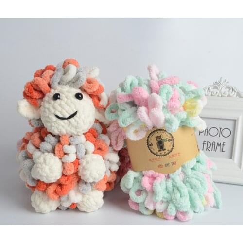 Super Soft Knitting Yarn Crochet Polyester Arm Knitting Threads Baby Scarf Hat Doll Soft Thickness Line Crochet Yarns DIY Craft