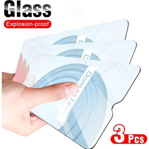 RealmeC21 Glass 3PCS 9H Proective Glass For OPPO Realme C21 Realmi C 21 21C 6.5'' Global Version Screenprotector Sklo Cover Film