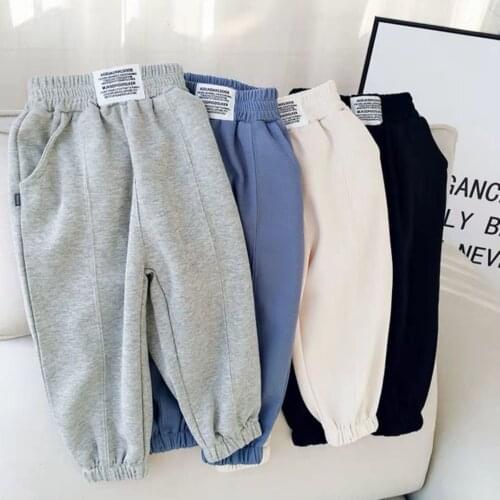 2021 Children Sports Pants For Kids Boys Girls Trousers Stripe Clothes Casual Sport Pants Jogging For Toddler Trousers