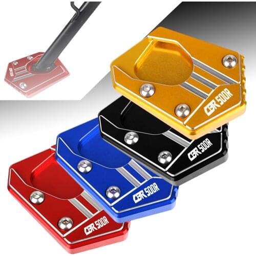 Motor Foot Side Stand Extension Pad Support Plate Enlarge FOR HONDA CBR500R 2013 2014 2015 2016 2017 2018 2019 2020 CBR 500R 500