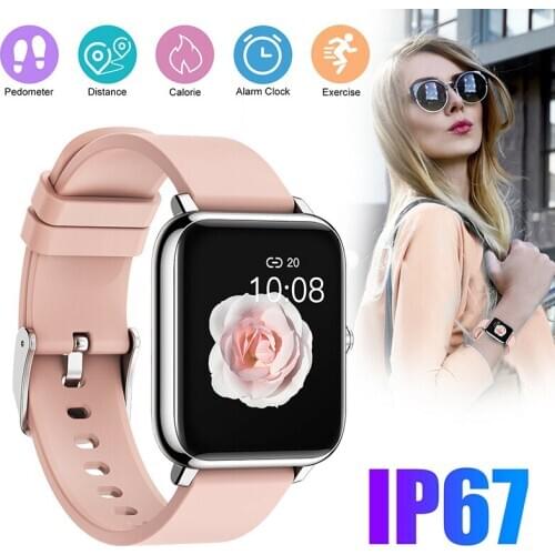 Waterproof IP67 Smart Watch Full Touch Screen Calorie Sport Fitness Tracker Bracelet for Android iOS Smart Electronics Watches