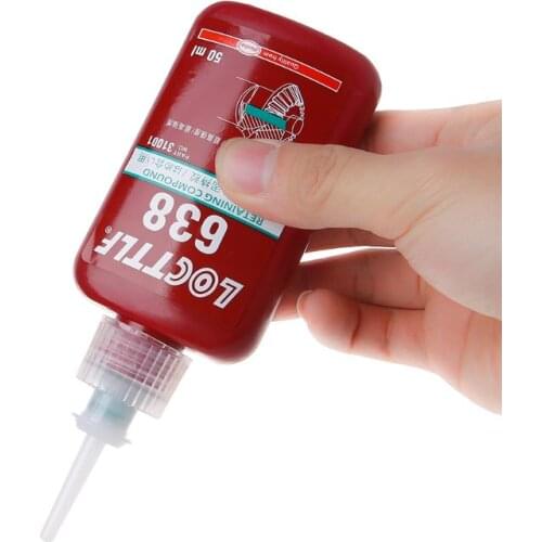 XANGLO 1 Pc 50ml 638 Thread Locker Adhesive Glue Retaining Compound for Bearing Flange Hose