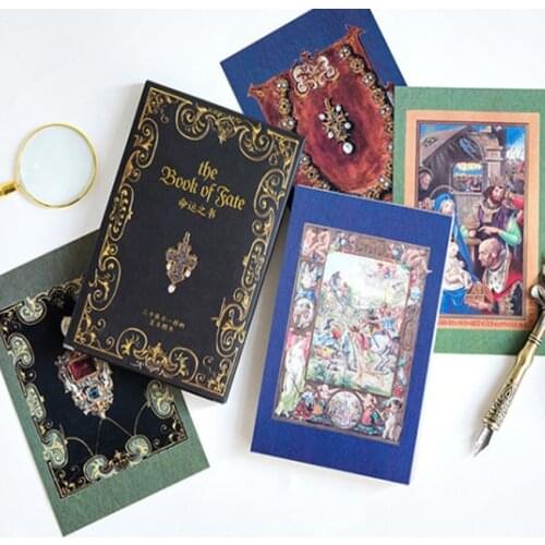 30 Pcs/lot New Book of destiny Aristocratic lady Greeting Card Postcards Birthday Gift Greeting Card/wish Card/Fashion Gift