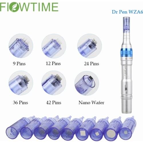 5Pcs Needle Cartridge For Dr Pen A6 Nano/9pin/12pin/36pin/42pin Micro Needle Replacement Head Derma Pen Tattoo Tip Replacement
