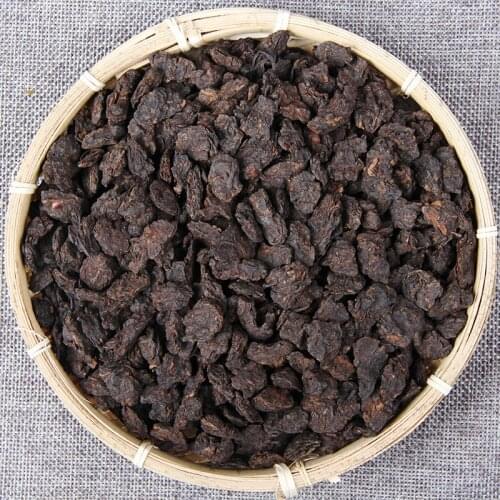 500g China Yunnan Ripe Pu-erh Tea Classic Glutinous Rice Cooked Tea Loose Tea Pure Material Tea Green Food for Health