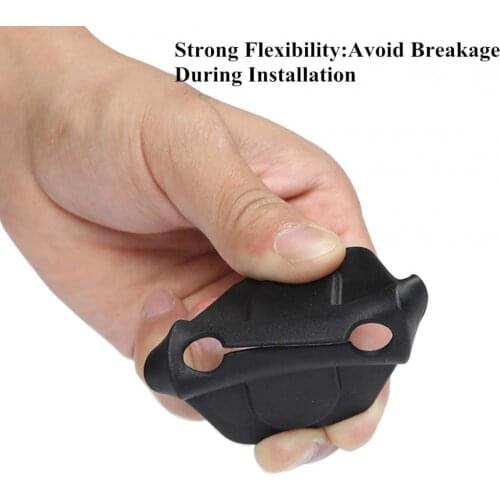 6PCS Plastic Door Lock Cover for Wrangler JL JLU 2018-2021 Auto Parts Accessories