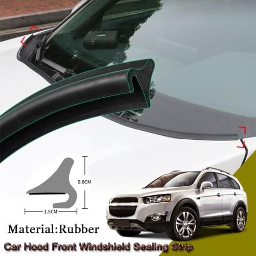 Car Rubber Seal Strip Windshied Spoiler Filler Protect Edge Weatherstrip Strips Auto Accessories For Chevrolet Captiva 2011-2020