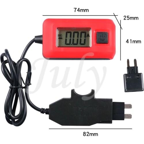 Automobile current detector Fuse current meter Automobile leakage tester Dim current vehicle fault detection