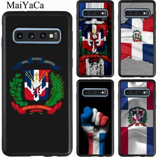 Dominican Republic Coat Of Arms Case For Samsung Galaxy S20 Plus S10 S9 Note 20 Ultra A51 A71 A31 A21S A20e A40 A50 A70 M31
