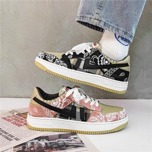 Mens Vintage Casual Shoes Light Joker simple Personality High Top Board Shoes Lace-up Rubber Hard-Wearing Walking Shoes