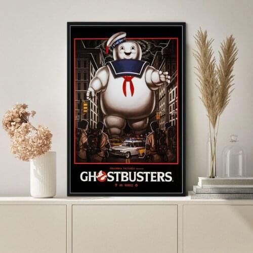 Ghostbusters Movie Poster Canvas Print Wall Painting Home Decoration ( No Frame )