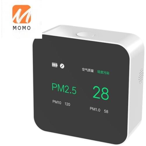 Graffiti Intelligent Environment Detector Air Detection PM2.5 Value Temperature and Humidity Linkage Scene ET2006-S-WT