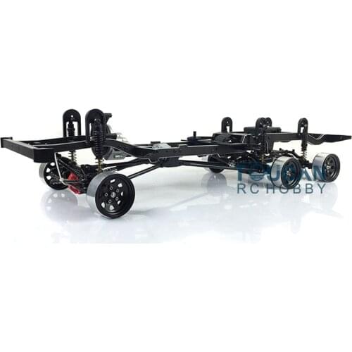 Hercules Metal Chassis 6*6 Land Rover Pickup For RC Crawler Accessories 1/10 Remote Control Car Parts Wheels Tires TH04766-SMT6