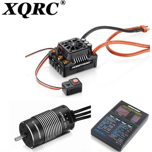 Hobbywing ezrun max8 150A full protection water and electricity regulation ESC 4274 four stage brushless motor is used for 1 / 8