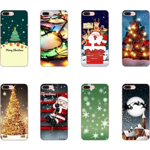 Merry Christmas Top Detailed Popular For Galaxy Alpha Core Note 2 3 4 S2 A10 A20 A20E A30 A40 A50 A60 A70 M10 M20 M30