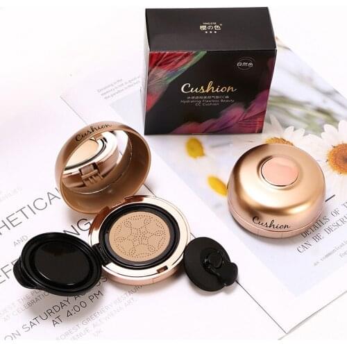 Cushion CC Cream Concealer Refreshing Breathable Moisturizing Waterproof Sweat-Proof Beauty Sodium Hyaluronate Face Makeup 20g