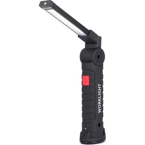 Mini Multifunction Pen COB LED Work Light Inspection Repair Torch Flashlight with Magnetic Base Clip for Biking Workshop