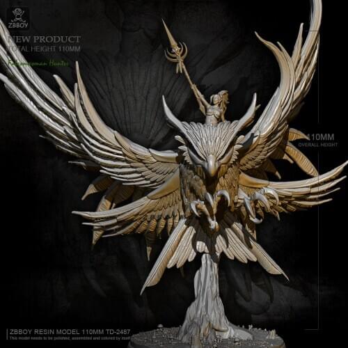 110mm Resin model kits figure toy self-assembeld TD-2487