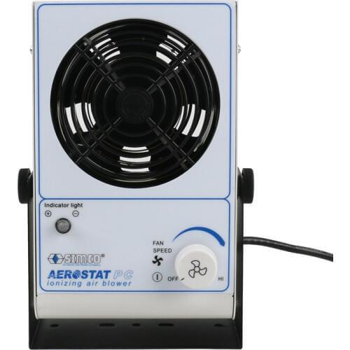 SL-001 Desktop Deionizing Fan ESD Anti-Static Eliminate Equipment Ionizing Air Blower Fan For Precision Electronic Components