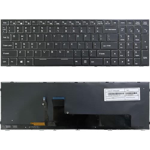 New US Keyboard For Clevo P651HP6-G P651HS-G P670HP6-G P670HS-G P655HP6-G P650HP3-G P651HP3-G Colorful Backlit Crystal