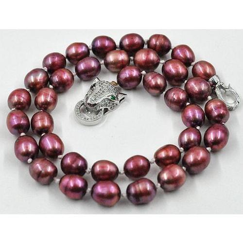 STUNNING 18-20mm AAA SOUTH SEA WHITE BAROQUE PEARL NECKLACE 18"