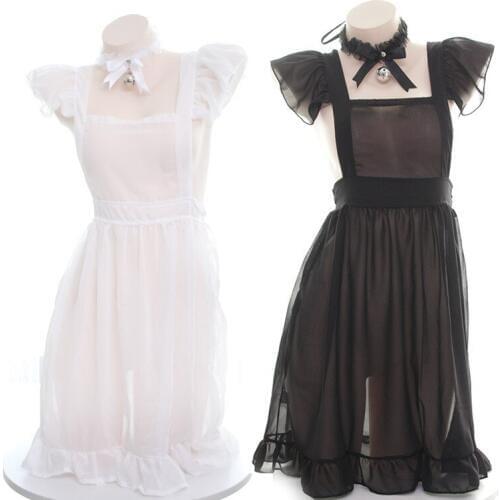 Sexy Underwear Lace Costumes Women Cosplay Maid Uniform Lenceria Woman Lingerie Hot Babydoll Chemise Sex Play Sexual Fantasy