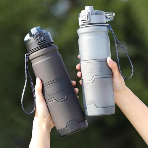 0.5/1/1.5L Sports Water Bottle Large Capacity Outdoor Travel Portable Leakproof Drinkware Fitness School Drink Cup with Filter