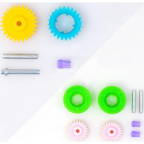 Tamiya 4WD Car Parts 15349/15429/15432/15434 CNC Processing 3.5/3.7:1 Modified Transition Gear Set