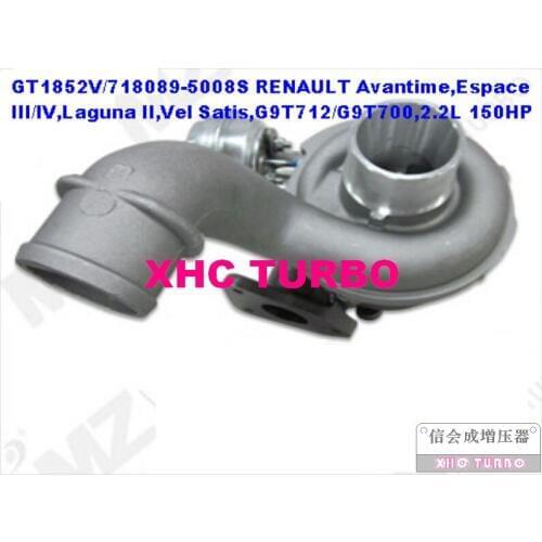 NEW GT1852V/718089 8200267138 Turbo Turbocharger for RENAULT Avantime,Espace 3,Laguna 2,Vel Satis,G9T712/G9T700,2.2L 150HP 01-03