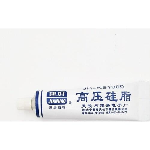 High Voltage Silicon Grease Insulation Rust Moistureproof Translucent Non-Curing For TV FBT Component High Pressure Parts